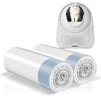 2 Rolls Pet Poop Bags Plastic Garbage Bag for Cats for Catlink AI Intelligent Voice Automatic Cat Litter Box Special Dog