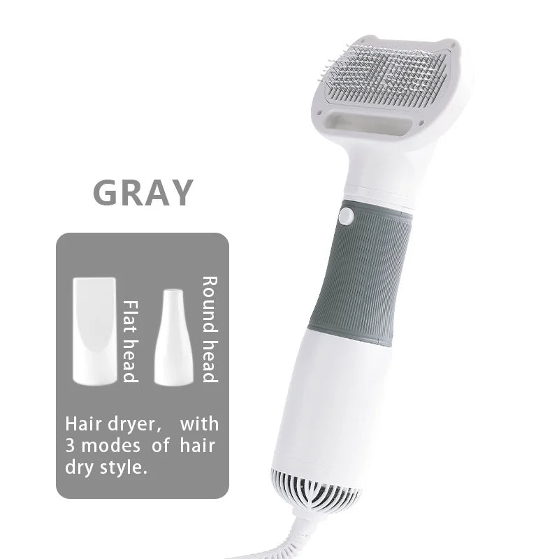 Pet Grooming Tools Dog Hair Dryer With Comb Dog Brush Cats Kitten Pet Drying Gentle Fur Cat Hair Drying Brush Cat Dog Products