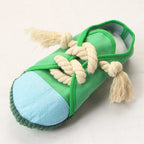 Shoe Dog Chew Toys for Small Medium Dogs Pet Dog Plush Animal Chewing Toy Pet Manufacturer Interactive Pet Toy