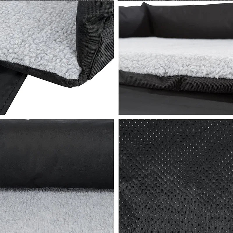 Winter Warm Dog Car Seat Cover Dog Bed Pet Trunk Mat Suv Dog Bed Travel Mat Car Seat Cushion Car Dog Bed Customizable LOGO