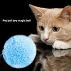 Interactive Eco-Friendly Rolling Cat Ball Pet Toy for Cats and Dogs Funny Automatic Dog Ball Chew Toys Electronic Cat Supplies