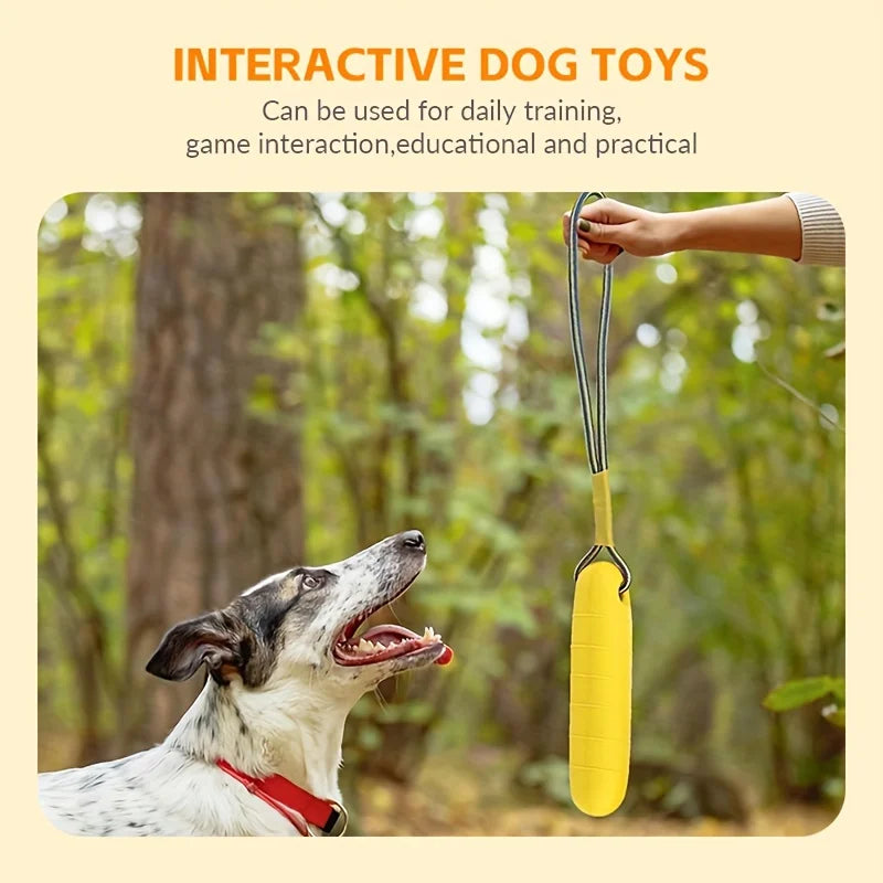 Floating Dog Chew Toy with Rope Durable Water-Resistant Interactive Training Toy for All Breeds Dogs Summer Outdoor Dog Toys