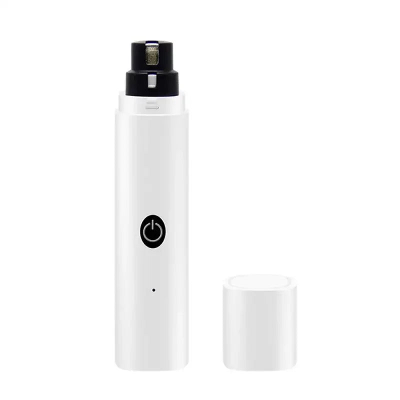 Electric Dog Nail Clippers for Dog Nail Plastic Rechargeable USB Charging LED Light Pet Cat Paws Nail Grooming Cat Products