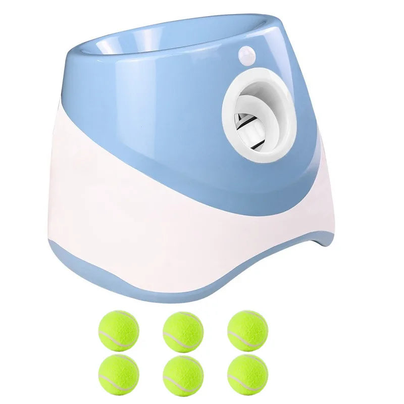 Wholesale Dog Ball Thrower for Dog Automatic Dog Ball Launcher With 3/6/12 Tennis Balls Indoor and Outdoor
