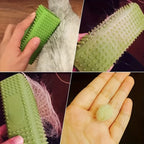Silicone Pet Hair Remover Roller for Furniture and Carpets Dog Fur Cleaning Brush for Sofas and Hollow Cleaner Pet Grooming