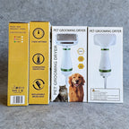 2-in-1 Portable Pet Dog Hair Dryer Comb Dog Brush Durable Safe Gentle Hand Dryers Steel Wire with Protection for Cats Dog Blower