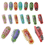 Funny Electric Bugs Cat Toy Automatic Escape Mini Robot Bug Vibration Insect Toys for Cats Battery Operated Cockroach Ladybug