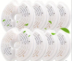 8 Pack 84oz Cat Dog Fountain Filter Activated Carbon Replacement for Stainless Steel Pet Drinking Pet Bowls & Feeders