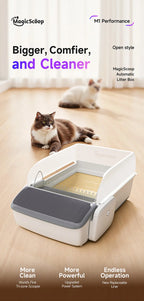 US Warehouse Automatic Cat Toilet Self-cleaning Intelligent Cat Litter Box App Remote Control Automatic Cat Toilet Litter Box