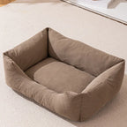 Wholesale Corduroy Removable and Washable Four Season Pet Beds Cat Bed in Stock Deep Sleep for Small Dog Bed Dog Sofa
