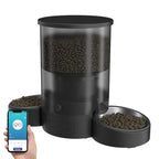 3L Two Bowls OEM Smart Automatic Dog Feeder WIFI Remote Control Dog Food Dispenser  Timing Automatic Pet Feeder Cat Dog Products