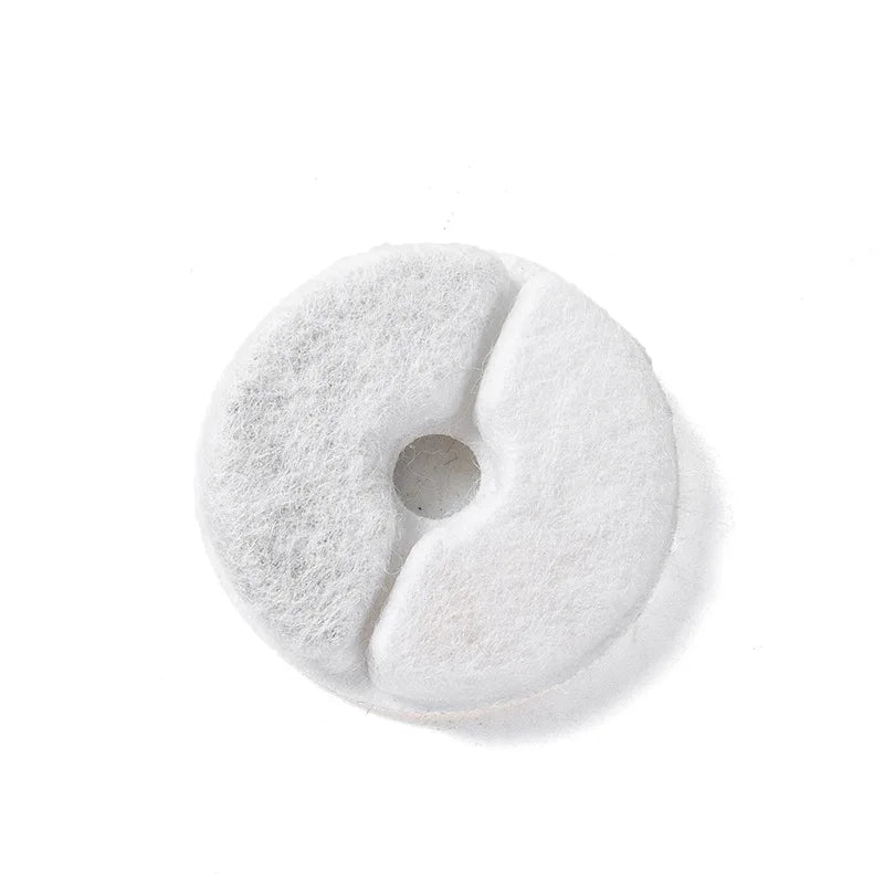 Cat Water Fountain Replacement Filters Replaced Activated Carbon Filter Round Water Filter Pet Water Dispenser Cat Products