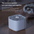 3L Large Capacity Pet Dog Cat Water Fountain with Circulating Filter Automatic Pet Water Dispenser with USB Port for Pets