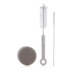 Portable 2 in 1 Cat Water Fountain Accessories Cleaning Brush Set with Pump Pipe & Nozzles for Easy Maintenance