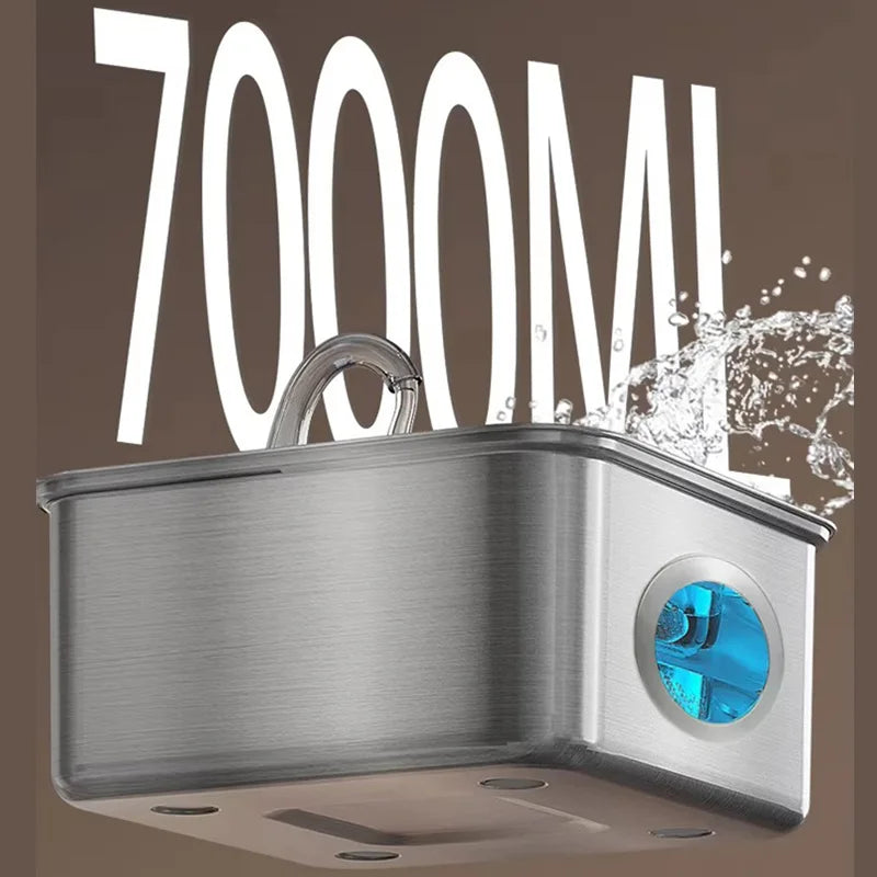 7L Bulk Custom Stainless Steel Smart Cat Water Fountain Pet Dog Drinker Automatic Dog Water Dispenser Custom Logo OEM ODM
