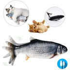 Electric Pet Dancing Fish Cat Toy Fish USB Charging Toy Cat Interactive Floppy Flopping Cat Kicker Catnip Toys