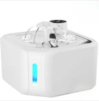 Wireless Cat Water Dispenser with Replacement Filters 108oz/3.2L Pet Water Fountain 1800mah Battery Operated with Sensor