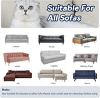 2 Pack Cat Scratch Protector Sofa Furniture Clear Kitten Cat Scratch Single-Sided Interactive Cat Toys Couch Protector Guards