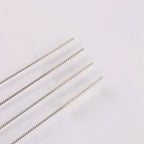 Long Straw Brush for Automatic Cat Water Fountain Cleaning Accessories Stainless Steel Oval Pipe Tube Cleaner 6.89X3.94inch