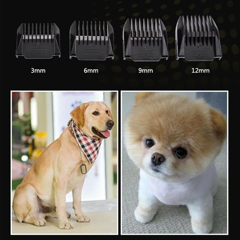 Pet Dog Hair Trimmer Electrical Cat Hair Cut Remover Cutter Grooming Tool Rechargeable Low-noise Pets Animal Haircut Machine
