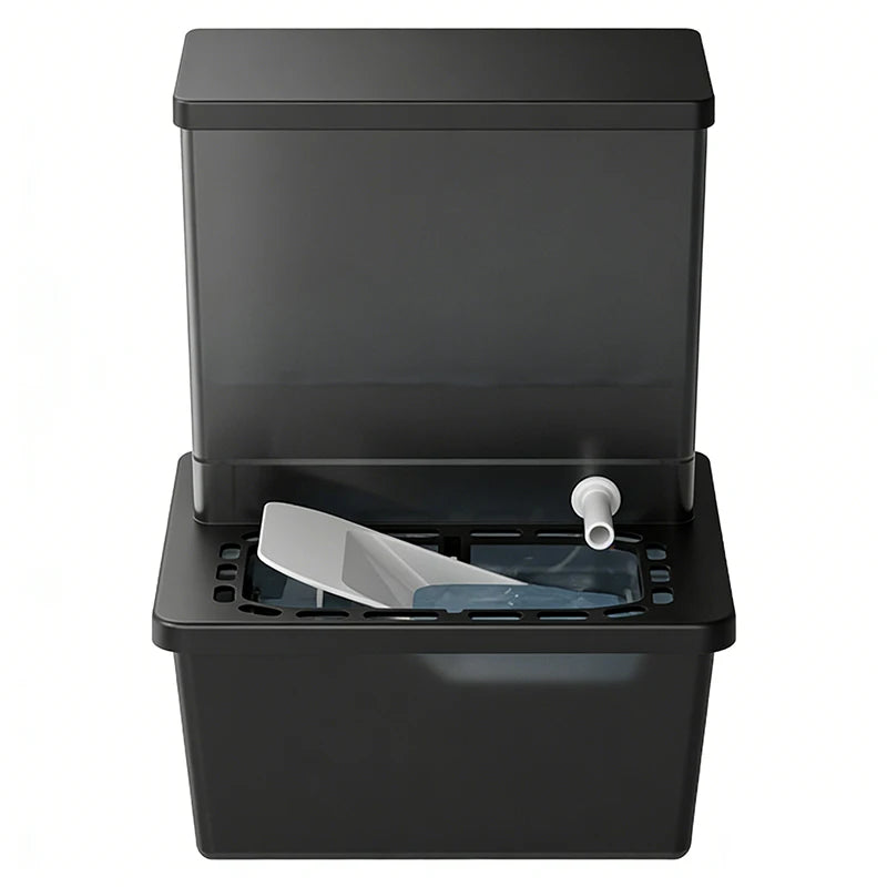 2L Automatic Cat Water Fountain Plastic No Filter Required Wastewater Separation Fresh Water Supply Pet Water Dispenser