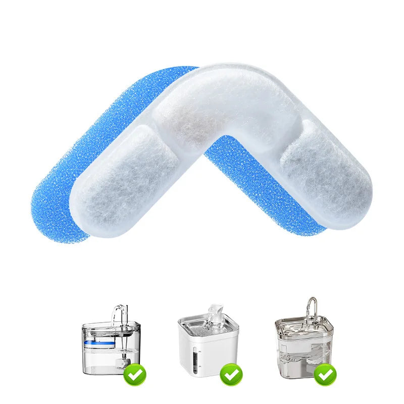 Wholesale Cat Water Fountain Replacement Filters Activated Circle Fountain Carbon Filter for Hot Sale Fountain Manufacturer