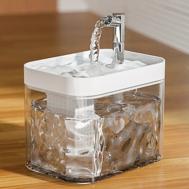 Cat Water Bowl Automatic Pet Fountain Cat Water Fountain Pet Water Dispenser Automatic Drinking Dispenser for Small Medium Pets