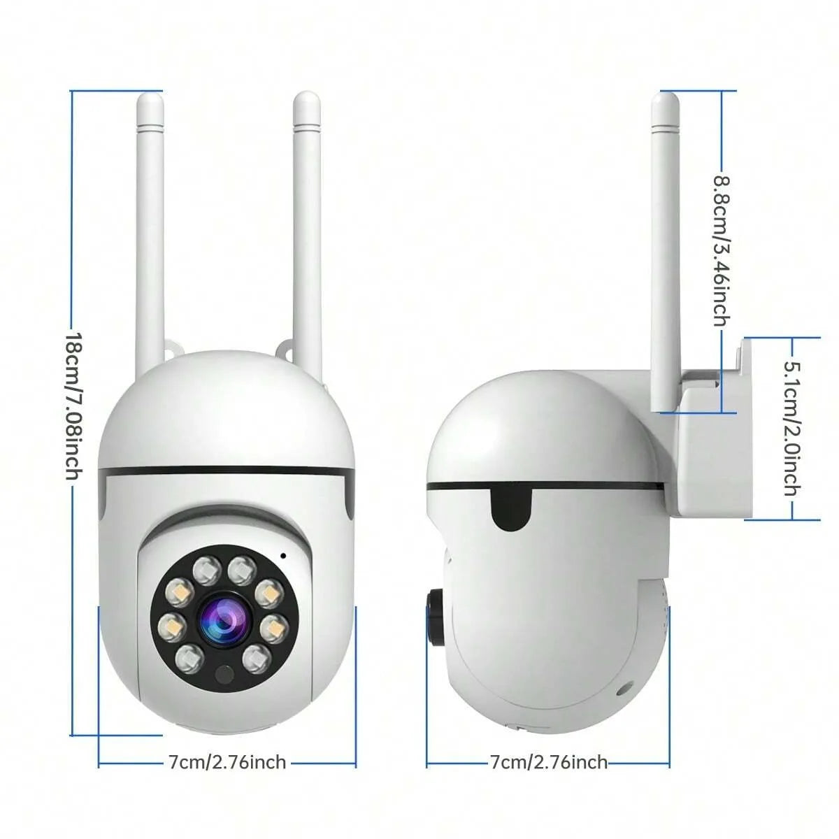 360 HD Indoor Eco-Friendly Classic Style Pet Tracking Camera with Real-Time Movement Detection Video Playback Automatic Cruise