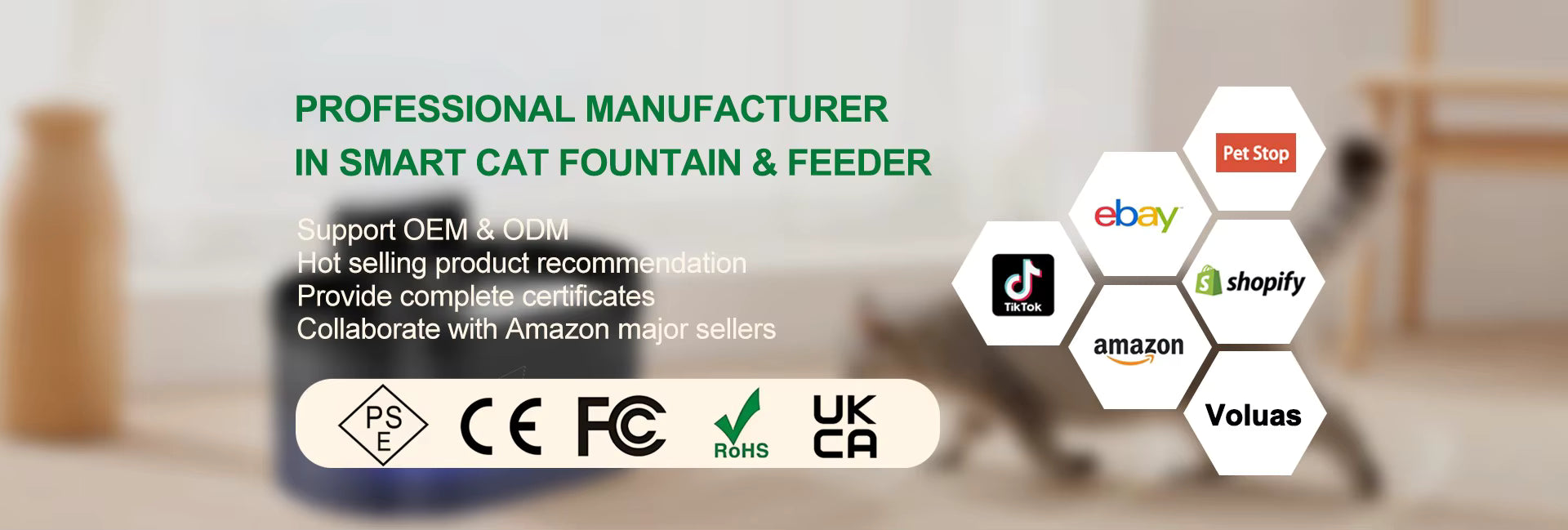 Vemiloa professional smart pet product manufacturer